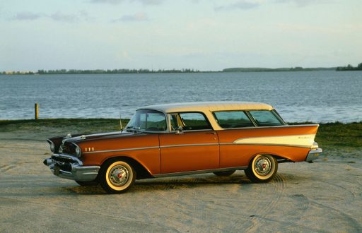 Classic Car on the Beach
